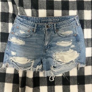 SOLD American Eagle Ripped Tomgirl Shorts